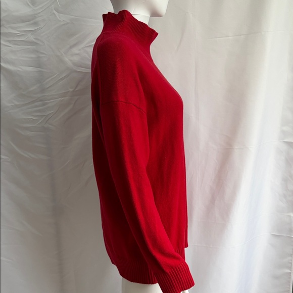 Banana Republic Red Turtleneck Sweater – Size Small - Picture 3 of 6